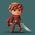 draw stunning 2d game character