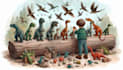 illustrate your children storybook with joyful characters