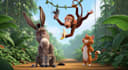 create ai 3d animated videos  for your channel for  children