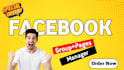 do targeted facebook group marketing and promotion