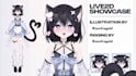 design and rig live2d vtuber character, vtuber rigging, live2d design, anime art