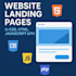 develop mobile friendly landing pages with animations