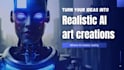 create realistic ai art creations