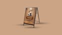 design outstanding sandwich board , sidewalk sign board, outdoor sign