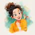 draw cute disney cartoon portrait