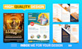 do graphic design, flyers, vector, logo editing and redesign
