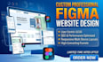 create medical healthcare UI UX website and landing page