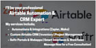 build airtable crm, automations, dashboards, interfaces and integrate softr