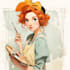 do paint a stylised watercolor illustration