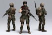 draw 2d game art military character design