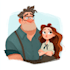 do disney cartoon portrait