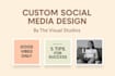 create attractive social media post