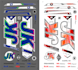 design unique cricket bat stickers