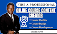 develop high impact corporate training manual and elearning course content