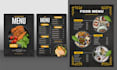 design a attractive food menu for food points