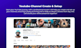 setup youtube channel with your personal branding
