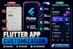 develop, customize and fix your flutter app