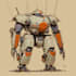 create illustration, fantasy sci fi character design
