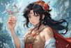 illustrate  high quality fantasy sci fi  character