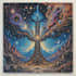 create magical abstract art, psychedelic, surrealism
