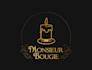 do modern candle label and candle logo design