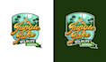 do modern super outdoors, camping, wildlife logo