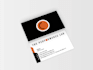make a modern, clean, and professional business card design