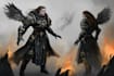 create fantasy character design use d and d, illustration