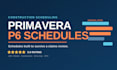 prepare construction project schedule on primavera p6