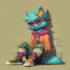 draw furry reference sheet fursona character sheet furry art
