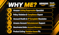 fix amazon account health issue,IP complaints, account violation, reinstatement