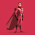 draw a unique superhero cartoon character