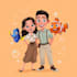 draw cute disney cartoon portrait