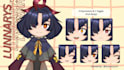design a custom pngtuber character model with expressions