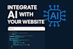 integrate customized ai solutions, ai chatbot into your website