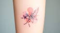 create a watercolor tattoo design