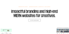 build a professional portfolio site to showcase your work