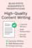 write high quality content writing summary, assignment etc