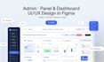 design admin panel dashboard ui ux design web app ui saas app design by figma