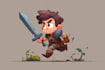 make a 2d game characters and game assets
