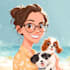 make a disney children cartoon illustration