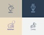 make a fun and whimsical hand drawn logo