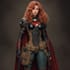 make a superhero comic book illustration marvel