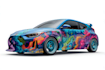 do car, van wrap design, vehicle wrap and vehicle sticker