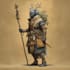 make a unique fantasy character concept art