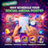 schedule your posts and reels on instagram, facebook, linkedin, youtube shorts