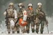 draw military themed illustrations
