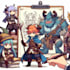 draw you 2d video game concept art character asset,animation