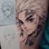 make custom anime manga tattoo design