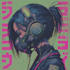 do a cyberpunk anime art